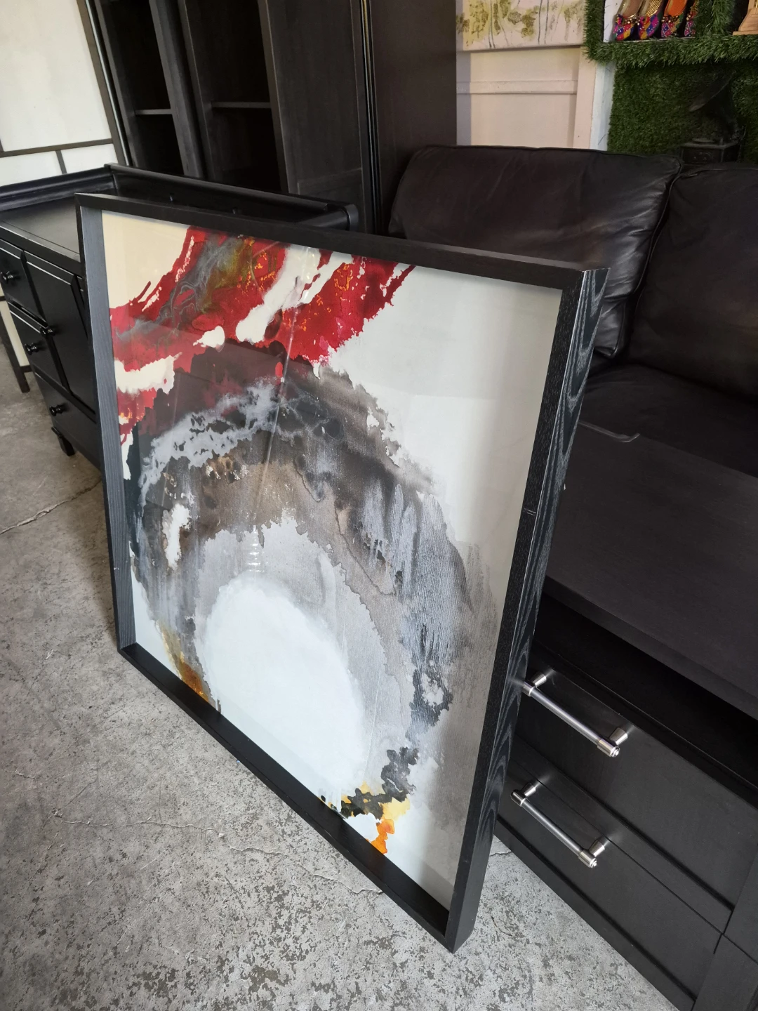 Framed Abstract Wall Art