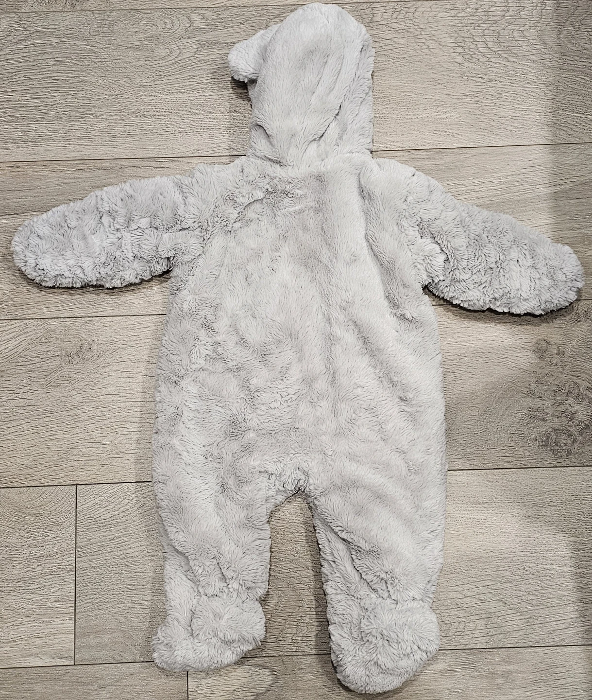 Baby's Winnie the Pooh Fleece bodysuit - Grey - 3-6M - photo 2