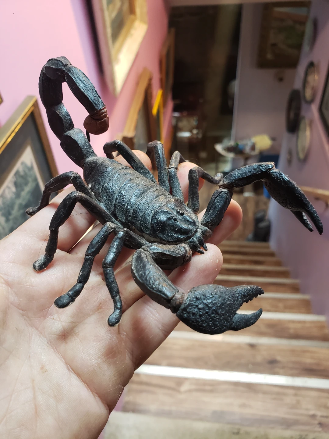 Realistic Scorpion Figurine