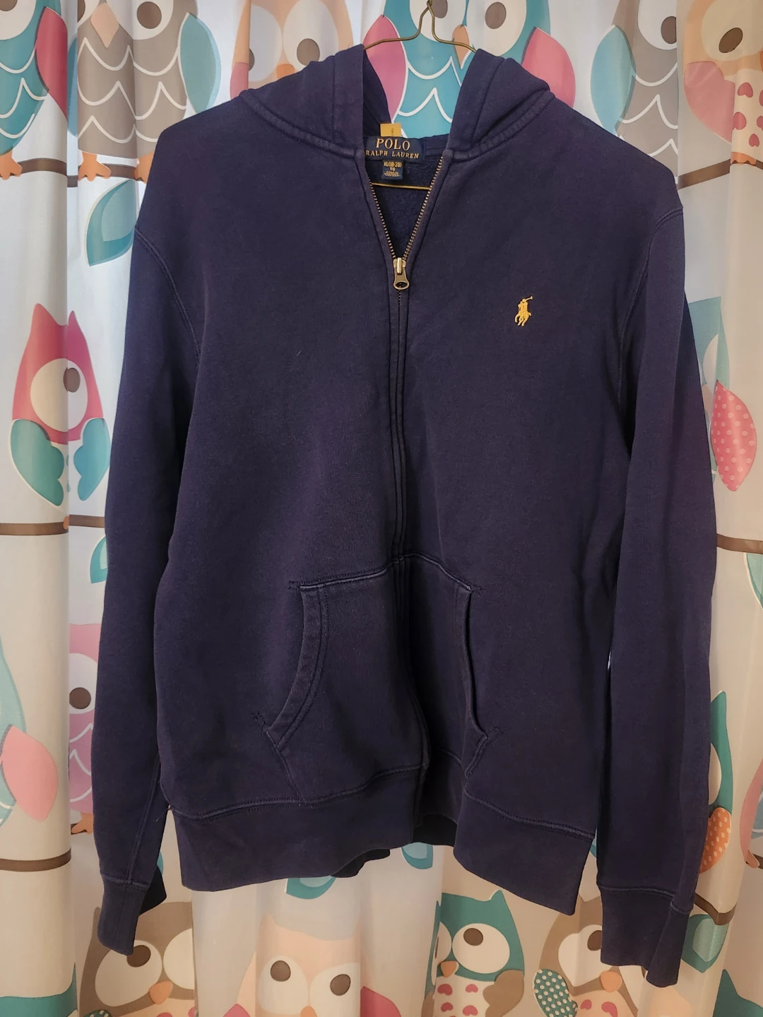 Polo Ralph Lauren Zip-Up Hoodie Boys XL (18-20) Navy