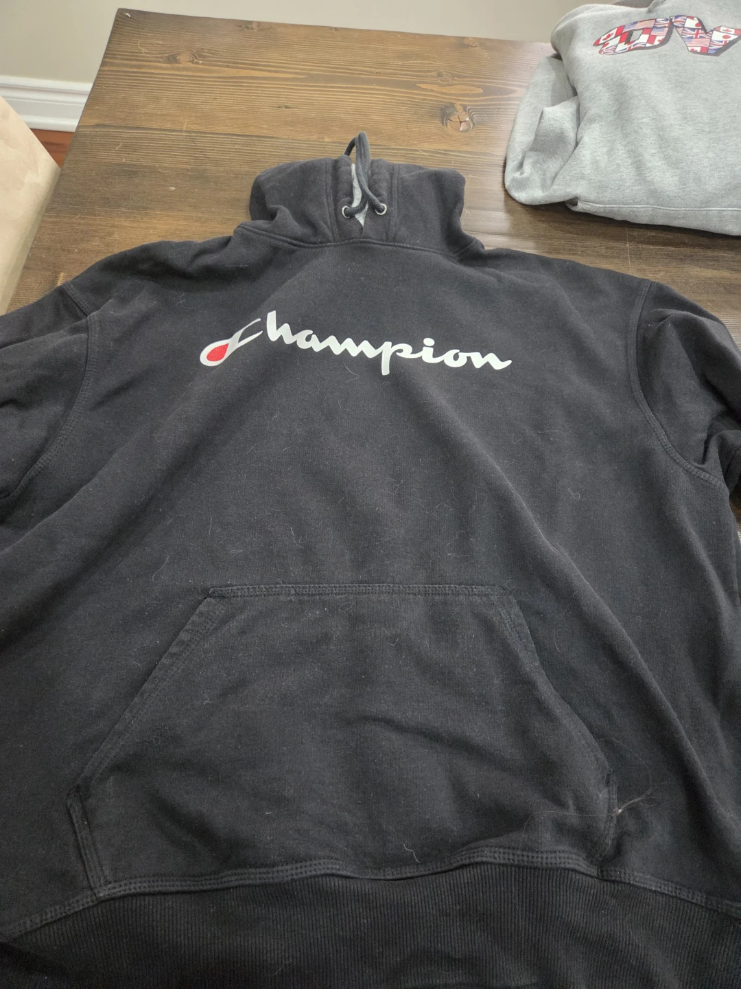 Champion Black Hoodie & OVO Grey Hoodie Extra Large - photo 5