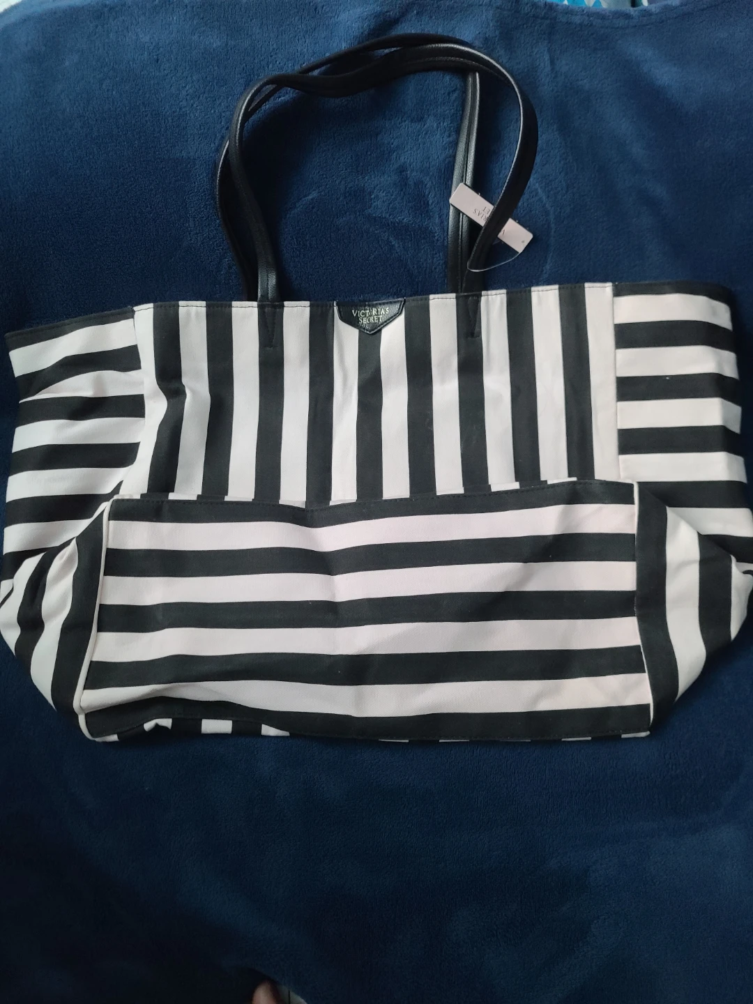 Victoria's Secret Striped Tote Bag