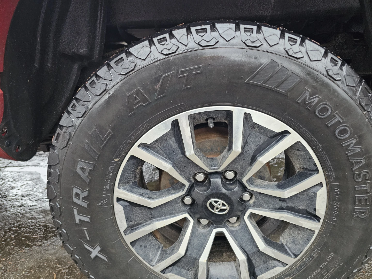 Red Toyota Tacoma 4x4 Truck 2021 trd sport - photo 4