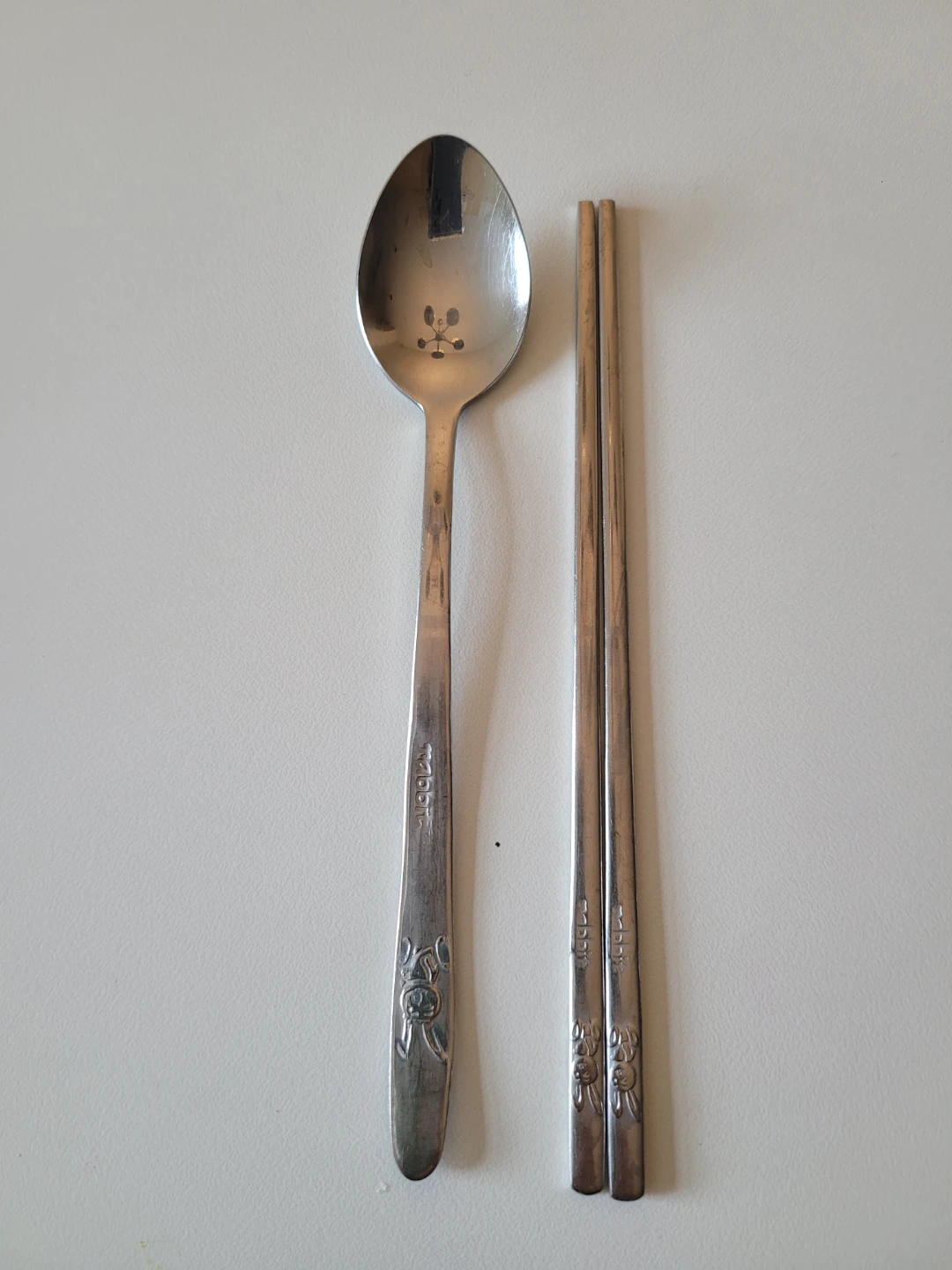 Floral Spoon and Chopstics+Kids Set - photo 2