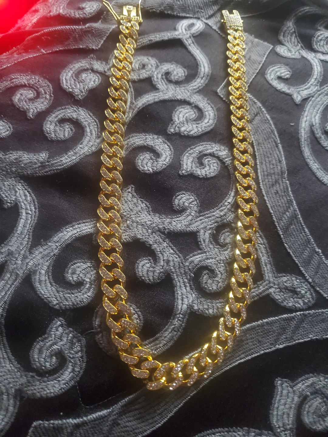 Gold Cuban Link Chain Necklace