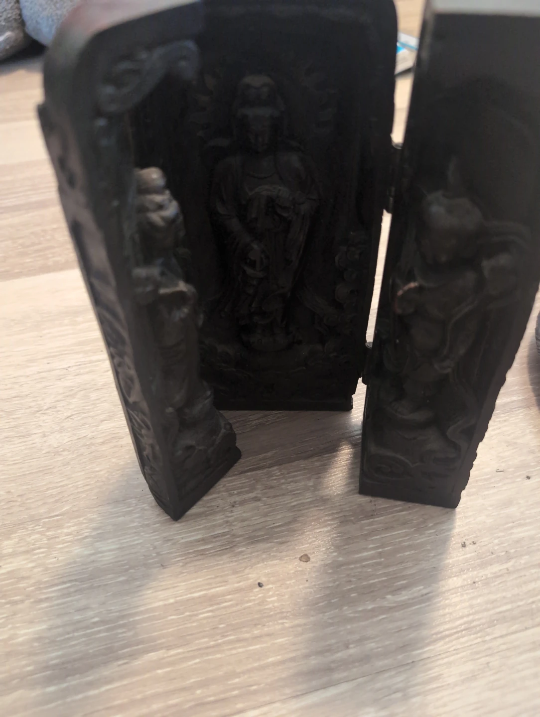 Vintage Carved Decorative Triptych - photo 3