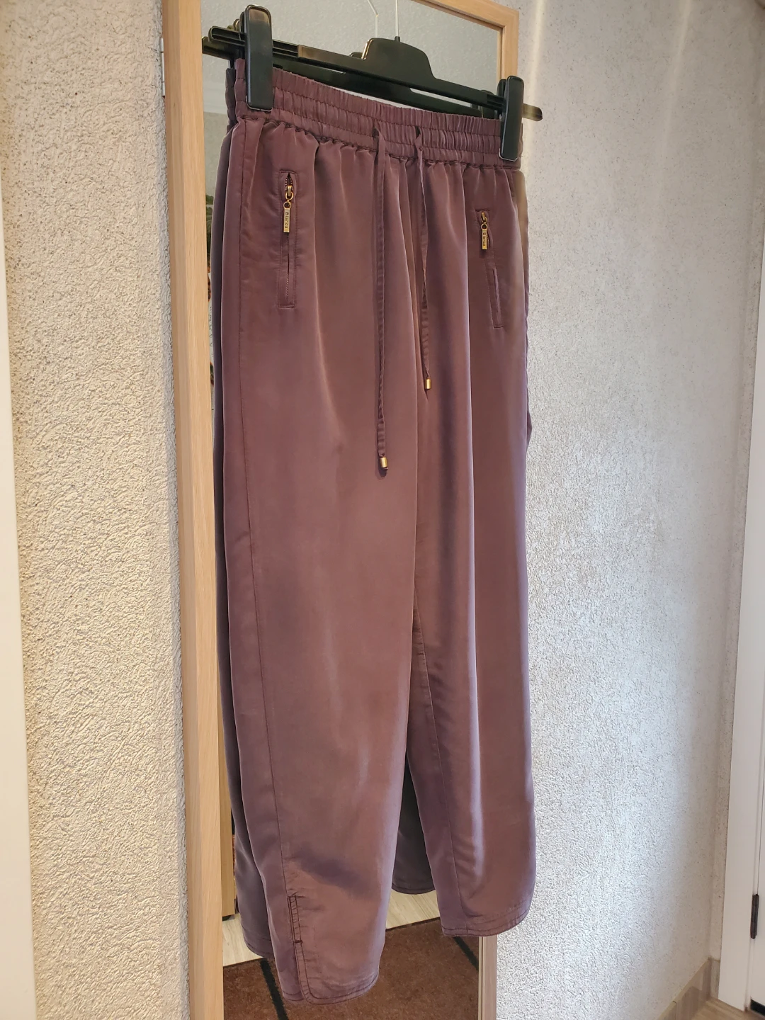 Purple Satin Lounge Pants - photo 2