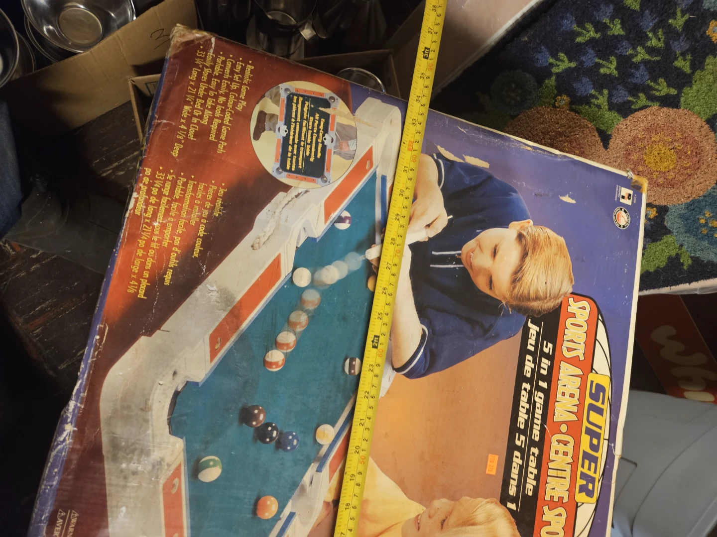 Super Sports Arena Centre Sportif 5-in-1 Game Table - photo 4