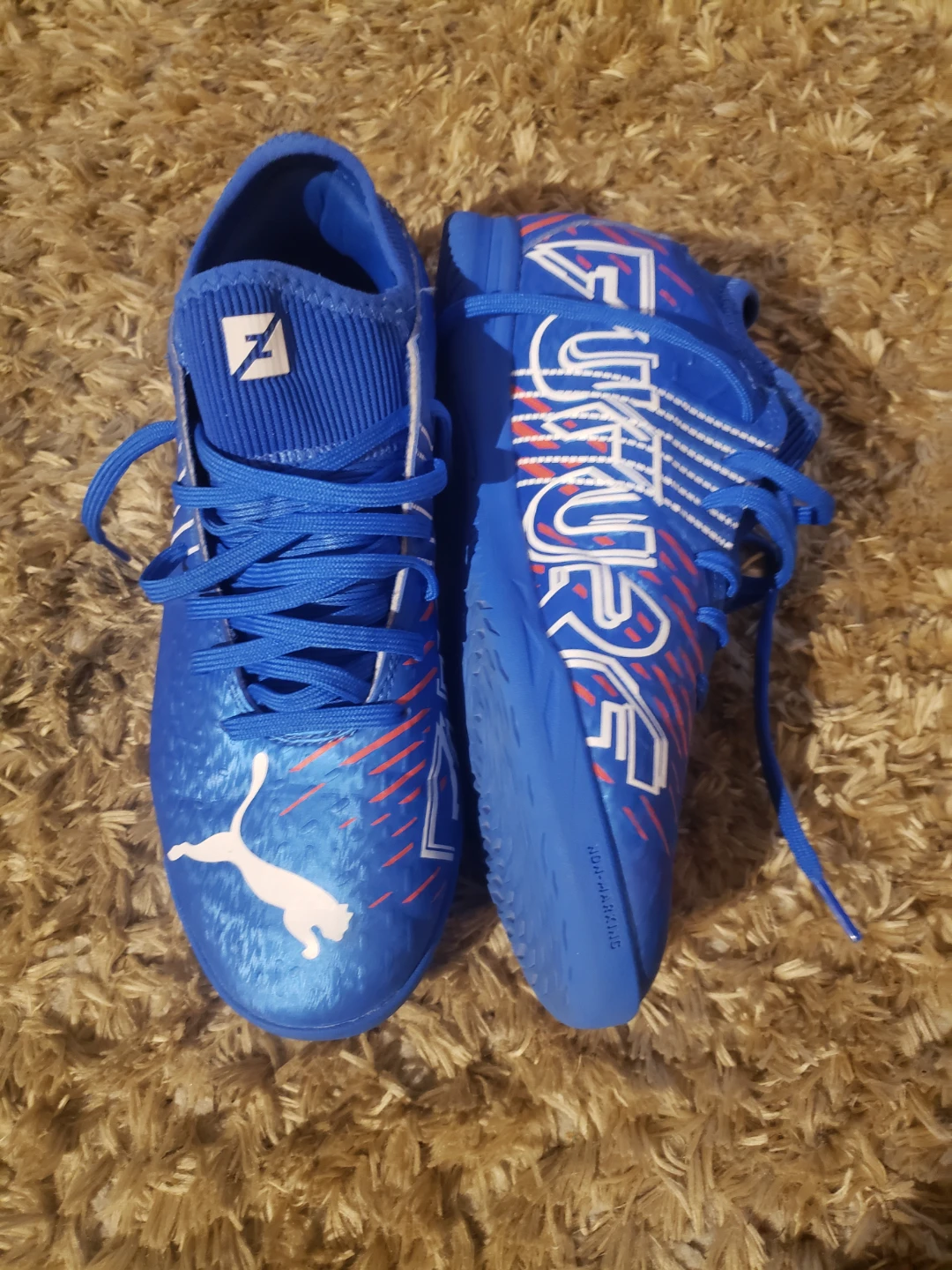 Puma FUTURE Indoor Soccer Shoes - Blue