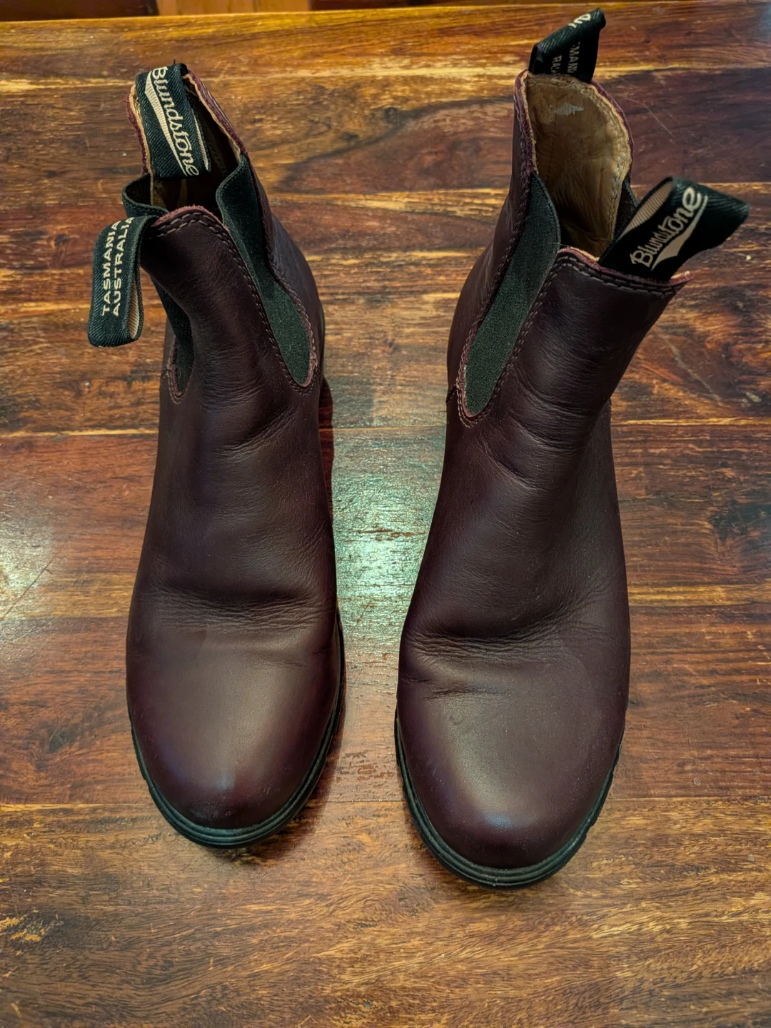 Blundstone Burgundy Leather Chelsea Boots - photo 3