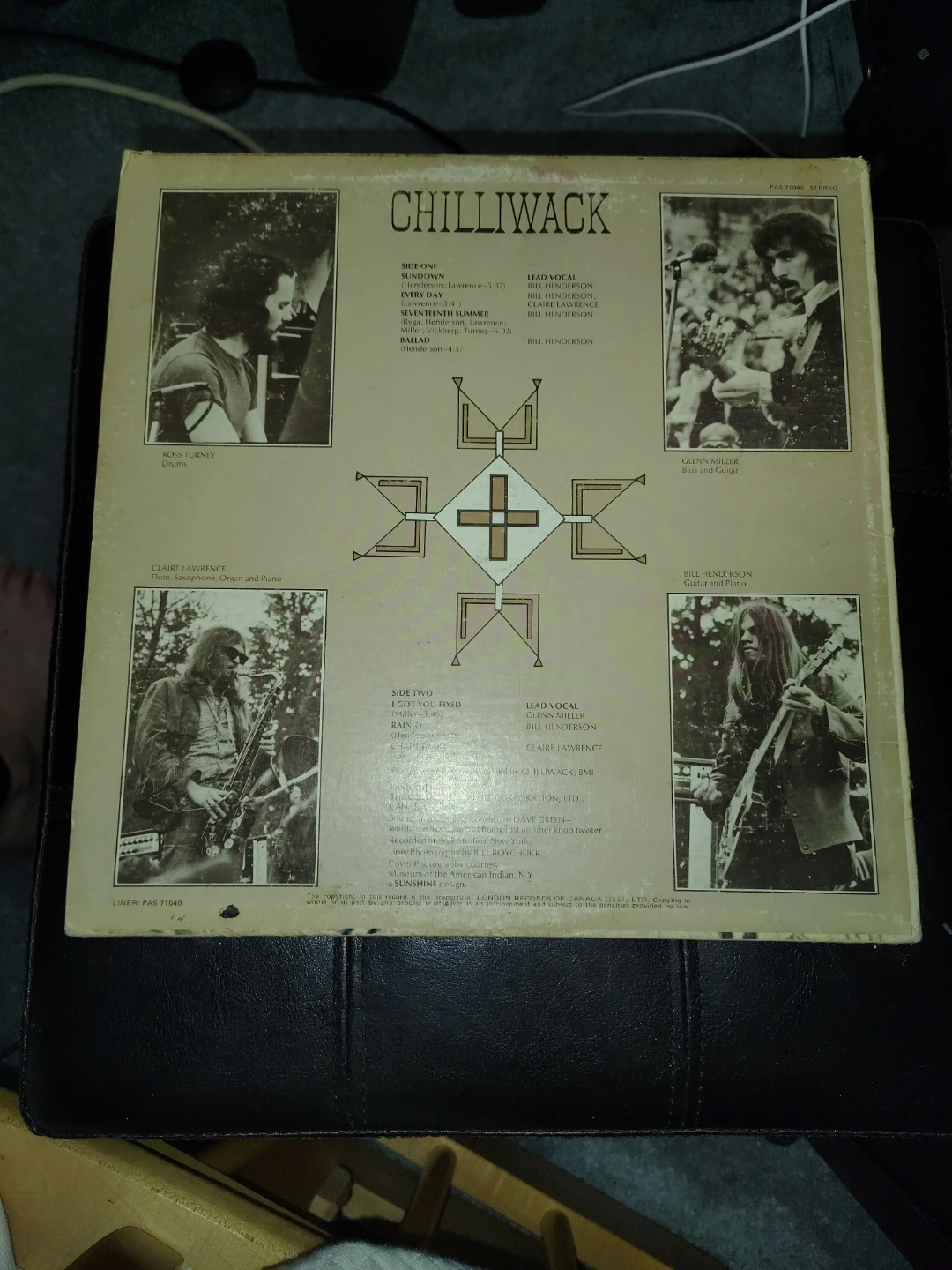 Chilliwack - Chilliwack Vinyl Record - photo 2