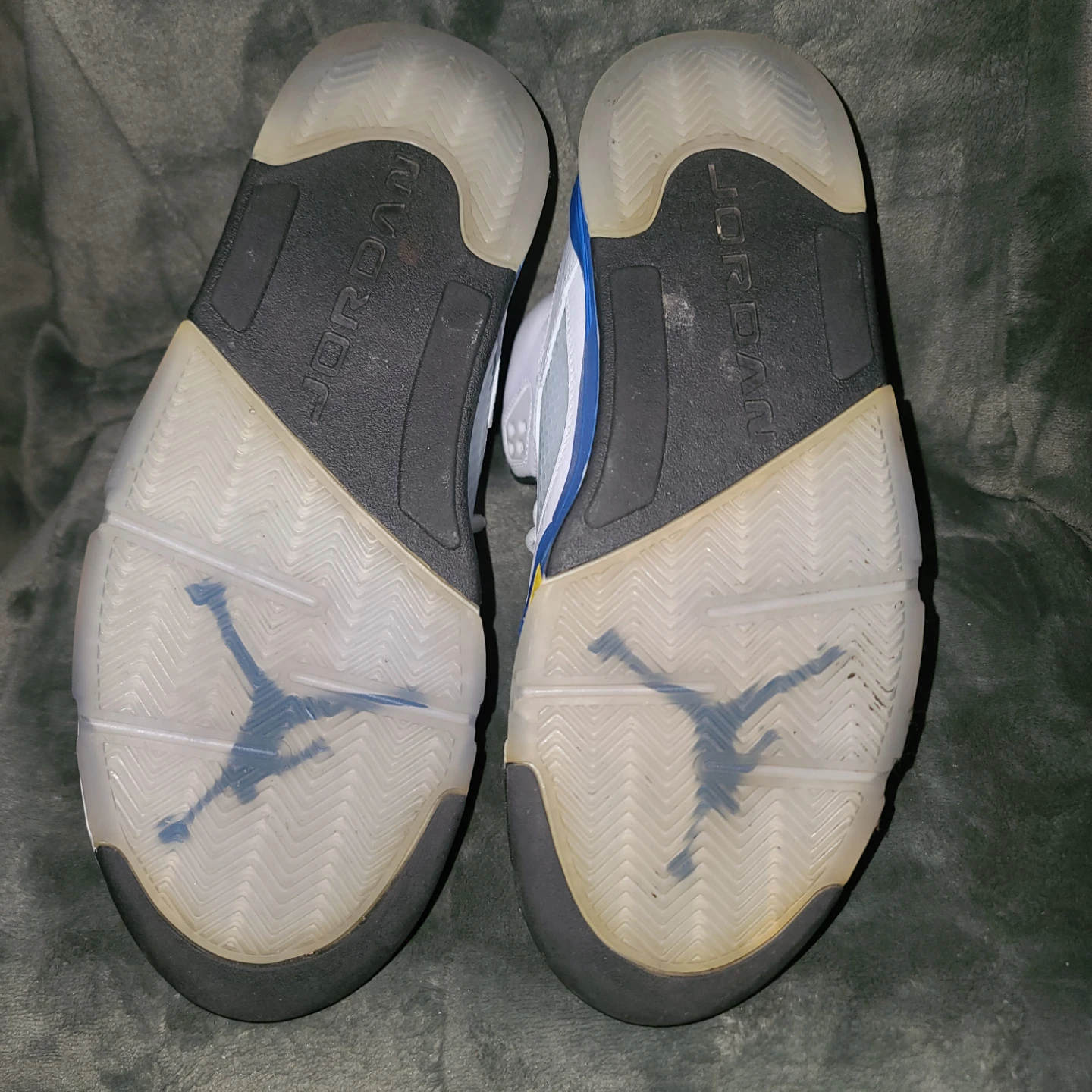 Jordan 5 "Laney" Retro High Top Sneakers - photo 5