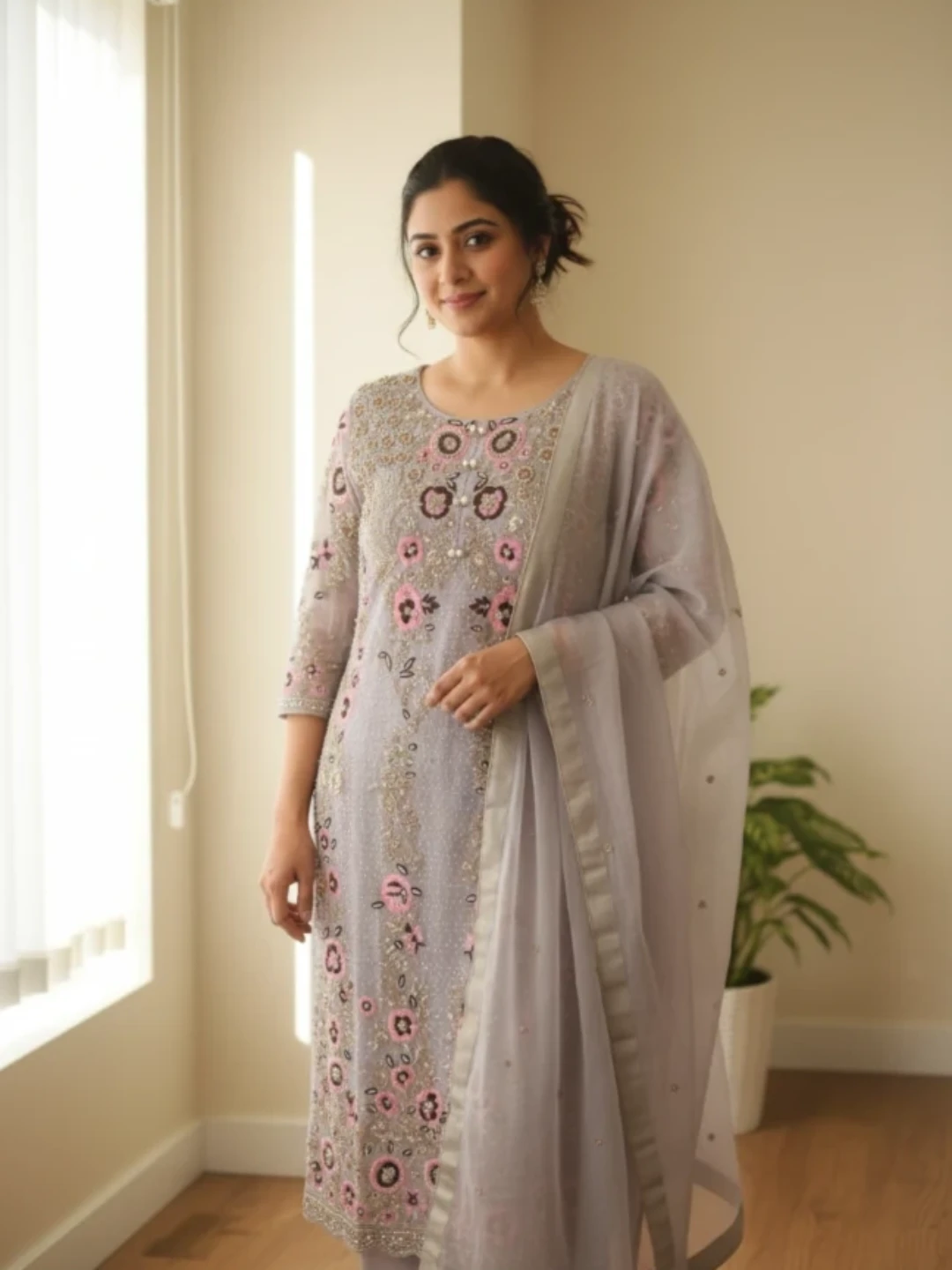 Embellished Kurti Top fancy