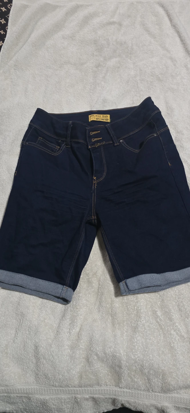 Wax Jean Denim Shorts Size M