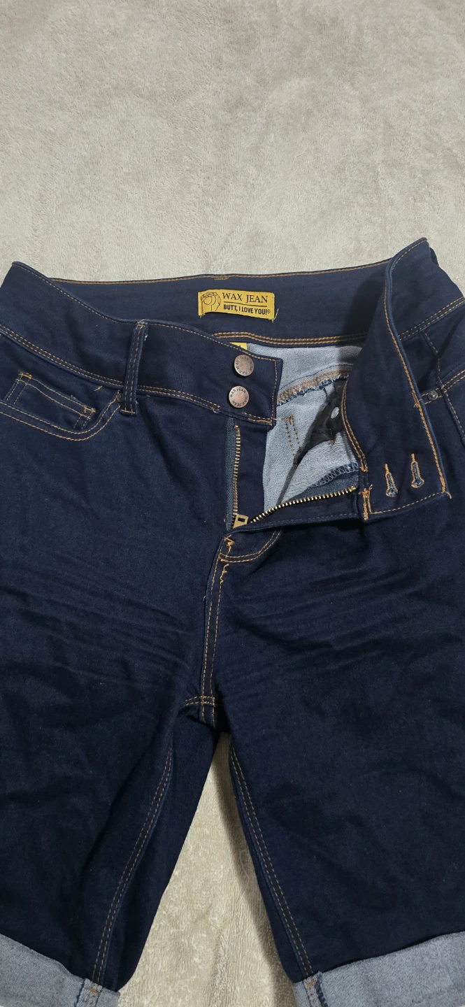 Wax Jean Denim Shorts Size M - photo 2