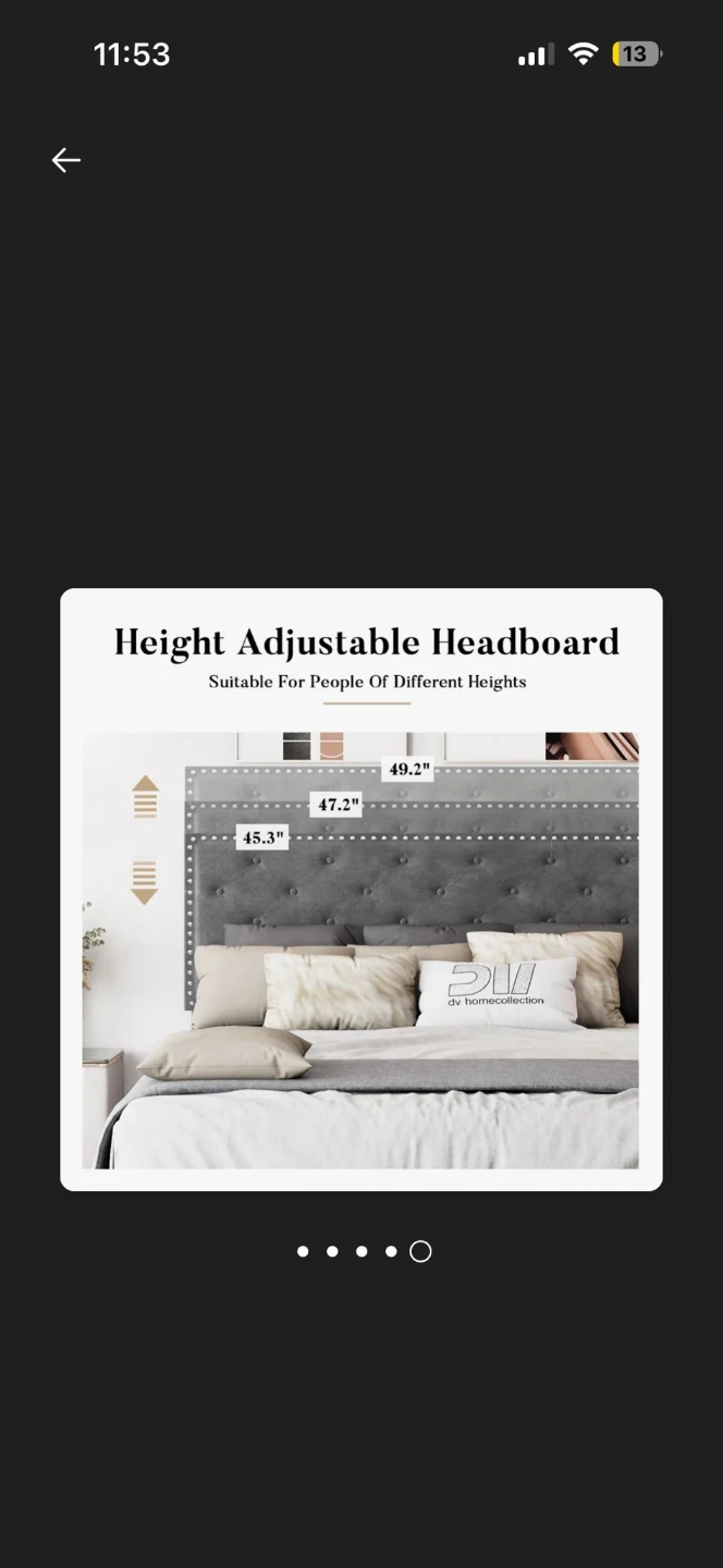 King Size Tufted Upholstered Bed Frame - photo 3