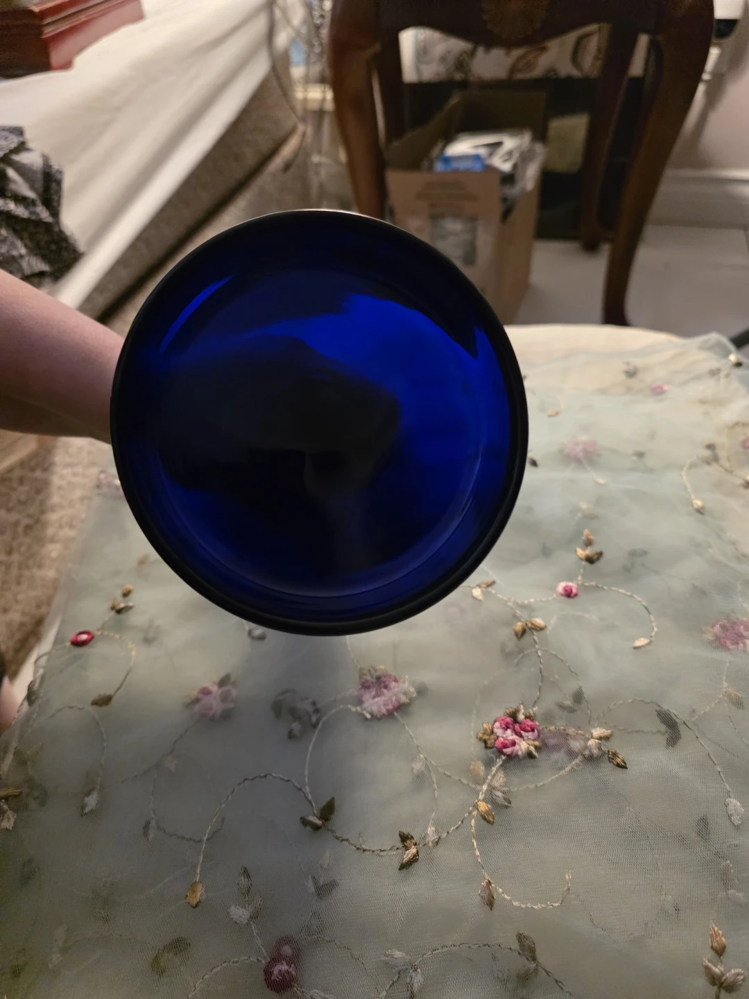 Cobalt Blue Candle holder - photo 3