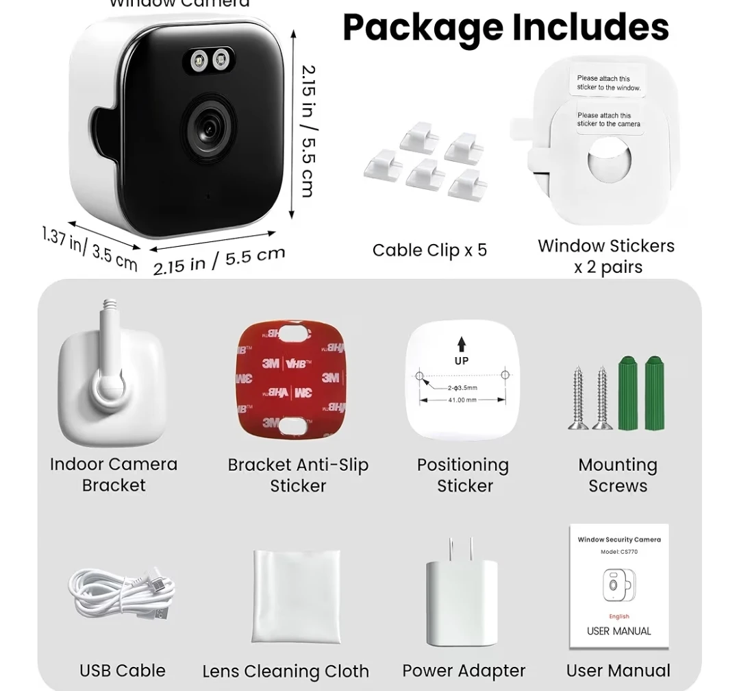 New Window Security Camera - photo 4