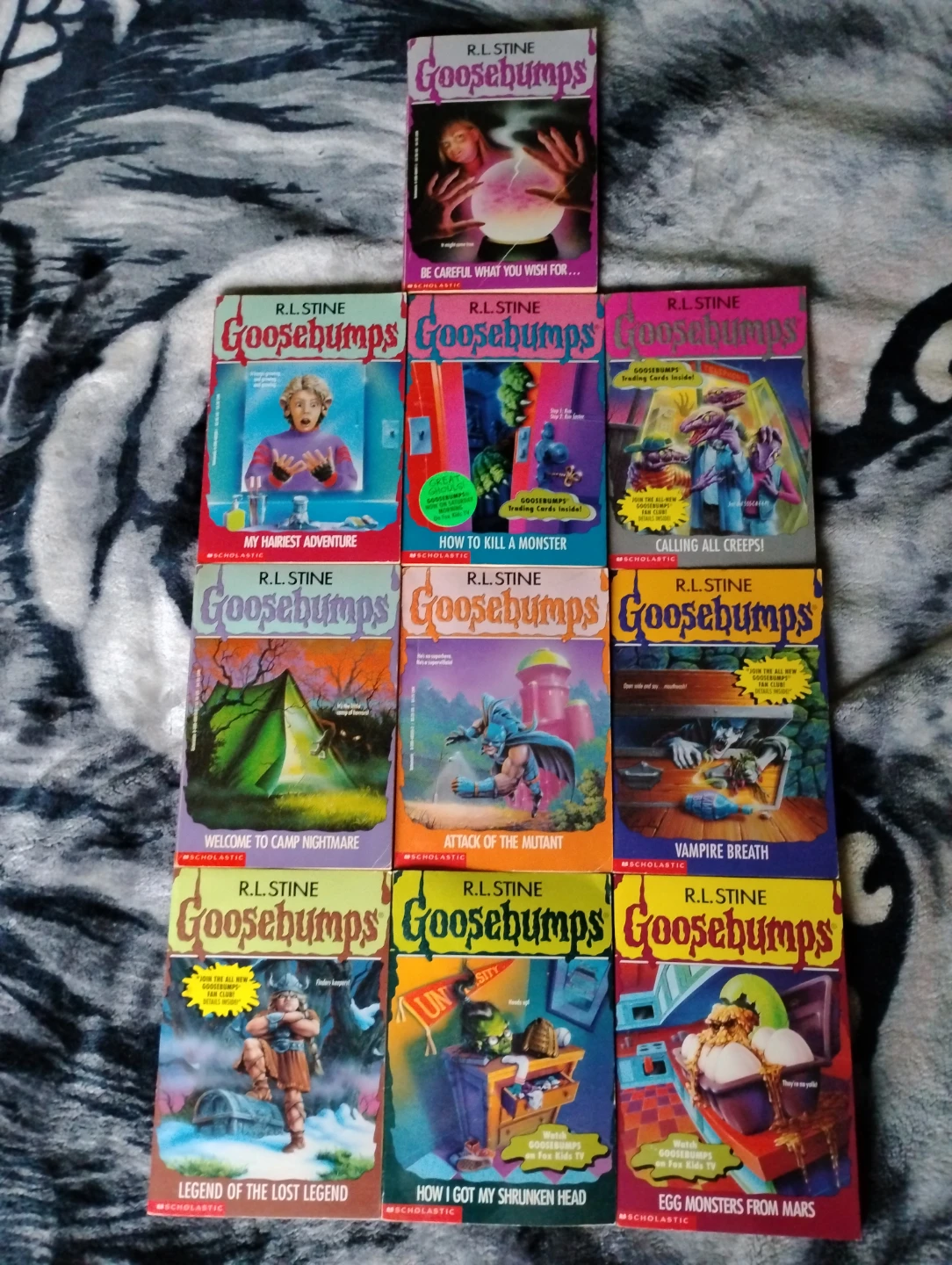 R.L. Stine Goosebumps Book Collection