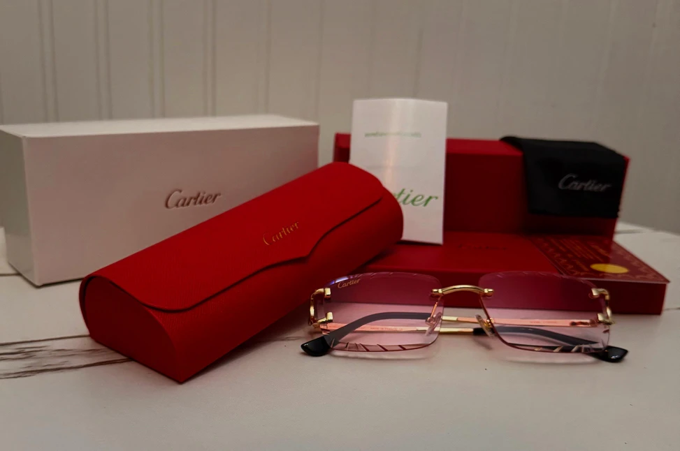 Cartier Rimless Sunglasses - Various Gradient Lenses - photo 2