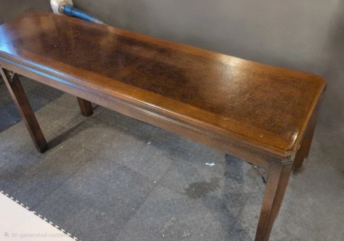Vintage Wooden Console Table