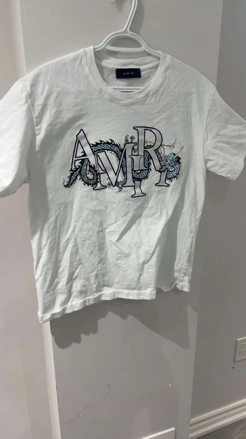AMIRI White Dragon T-Shirt