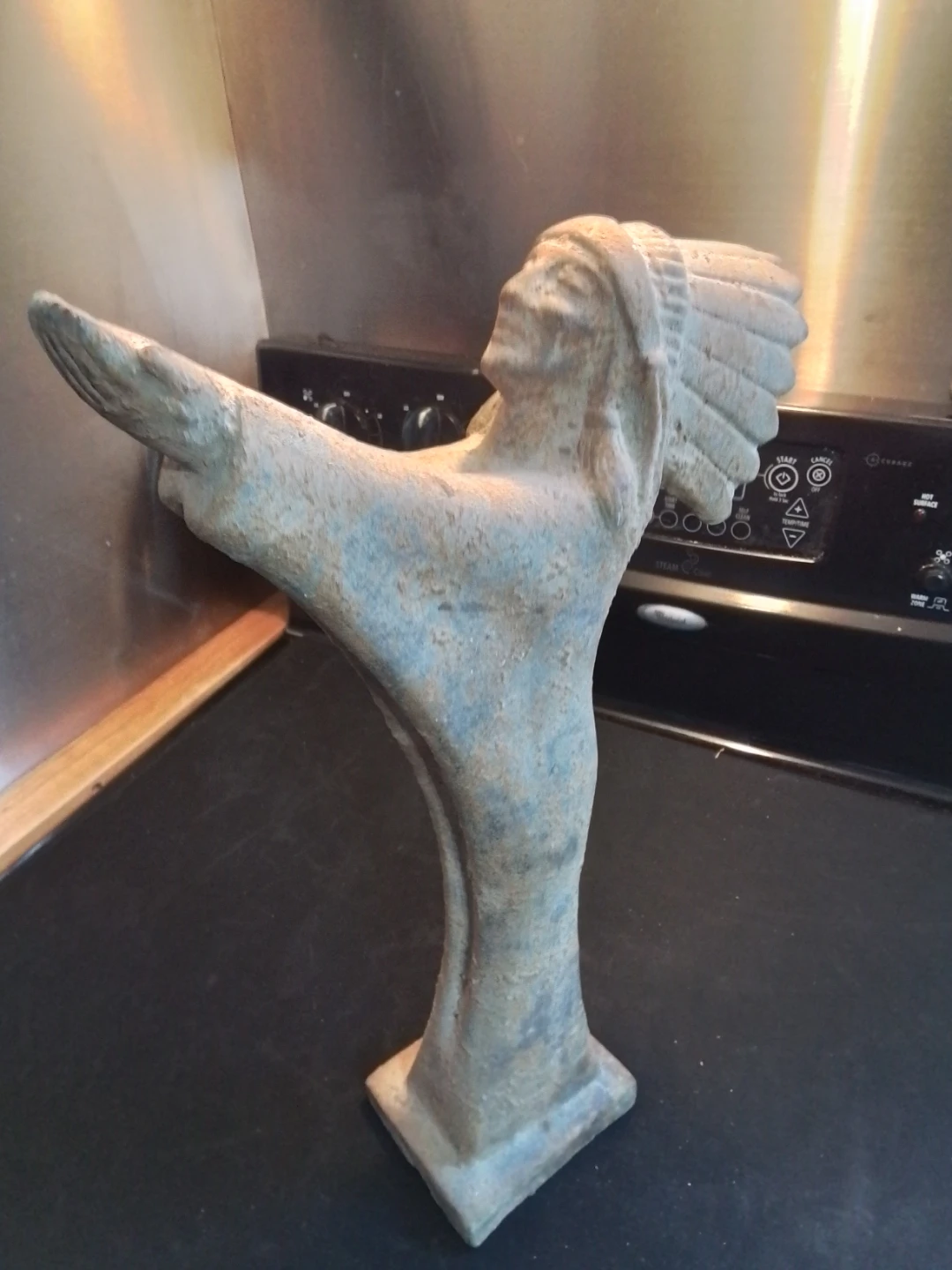 Terracotta Figure – Gallery Statement Piece 10x3x18" - photo 5