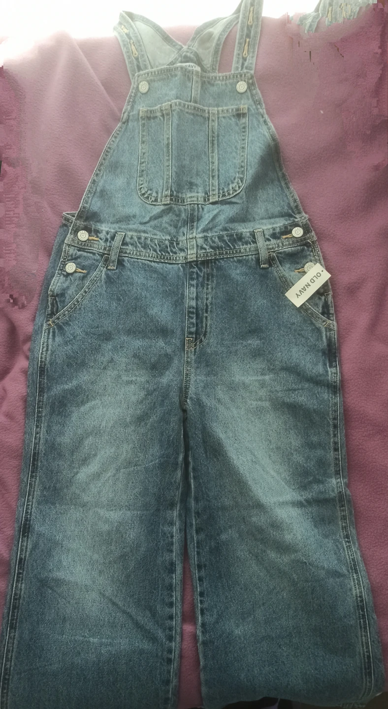 Old Navy Denim Overalls Size L (10-12)