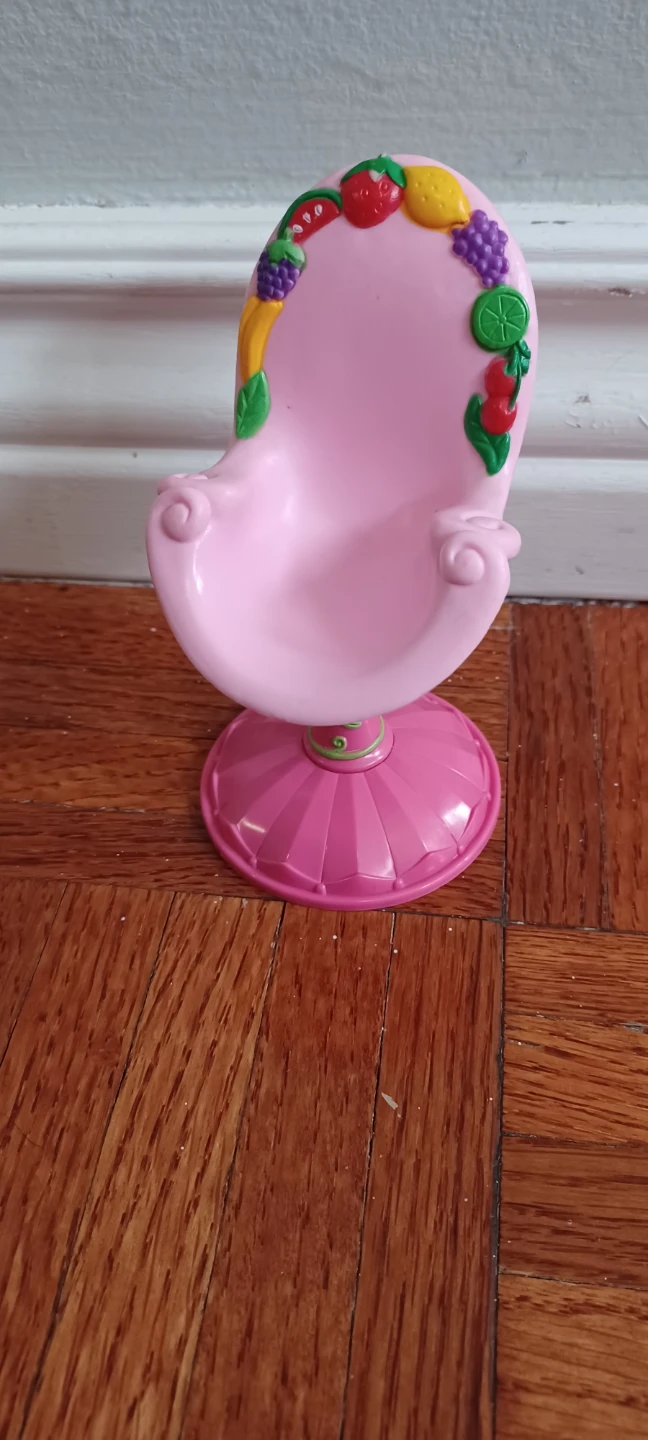 Pink Toy Chair with Fruit Decoration - photo 4