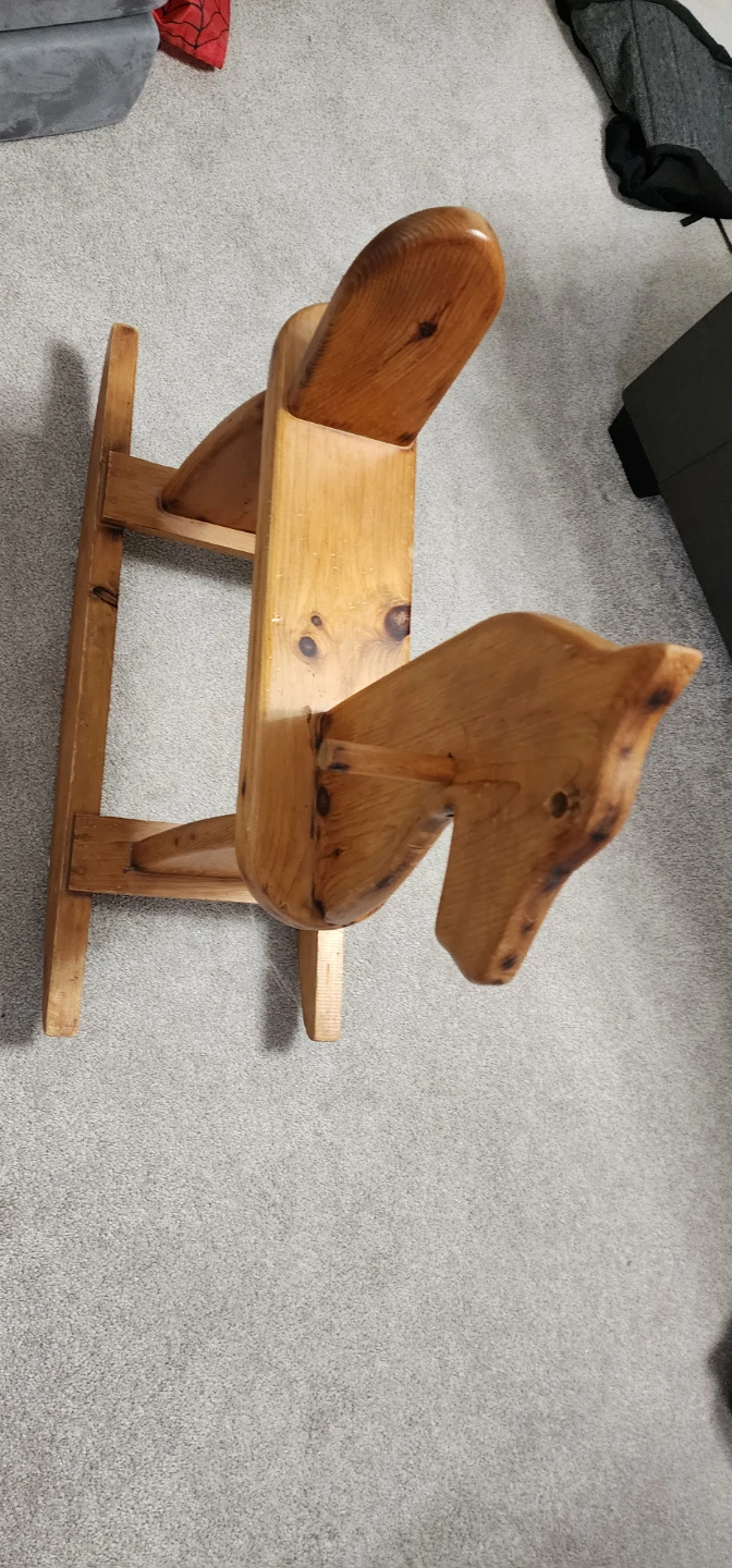 Wooden Rocking Horse Toy
