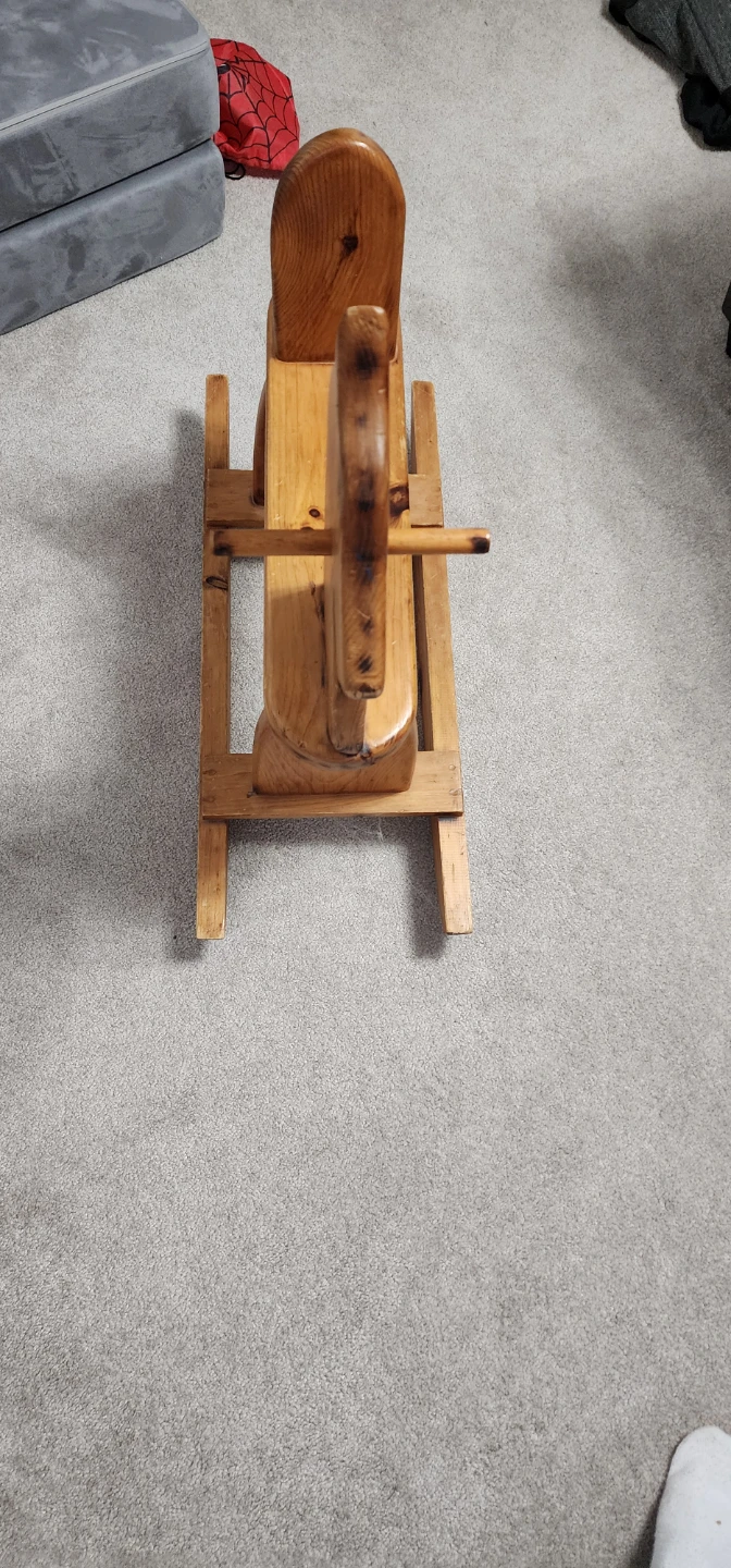 Wooden Rocking Horse Toy - photo 2