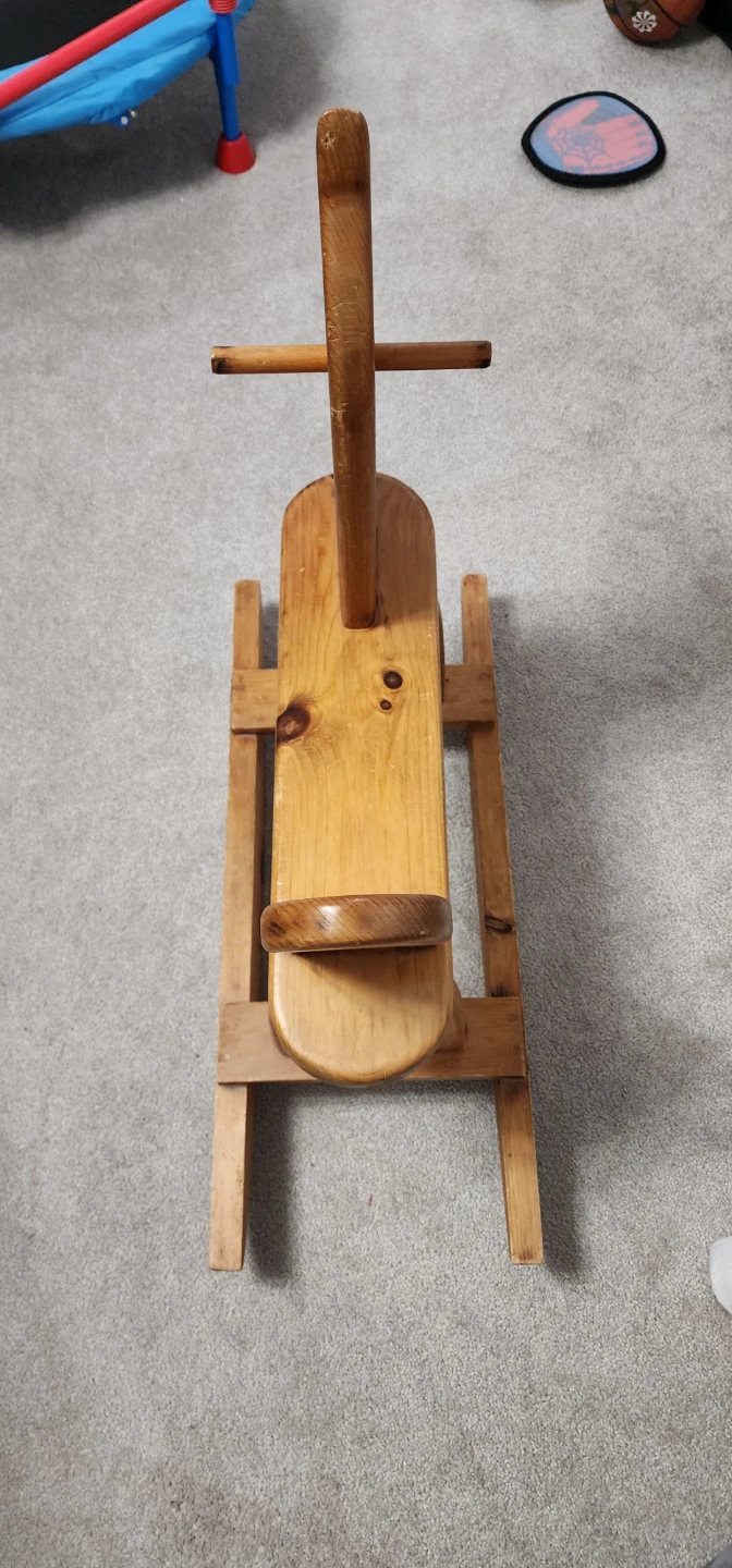 Wooden Rocking Horse Toy - photo 3