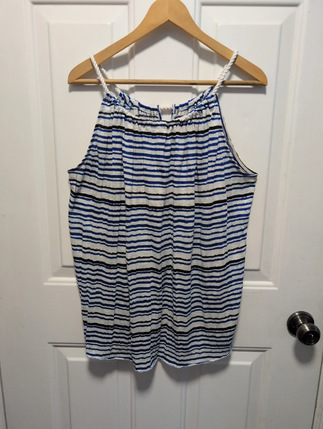DENVERHAYES Striped Halter Top - Size L/G - photo 4