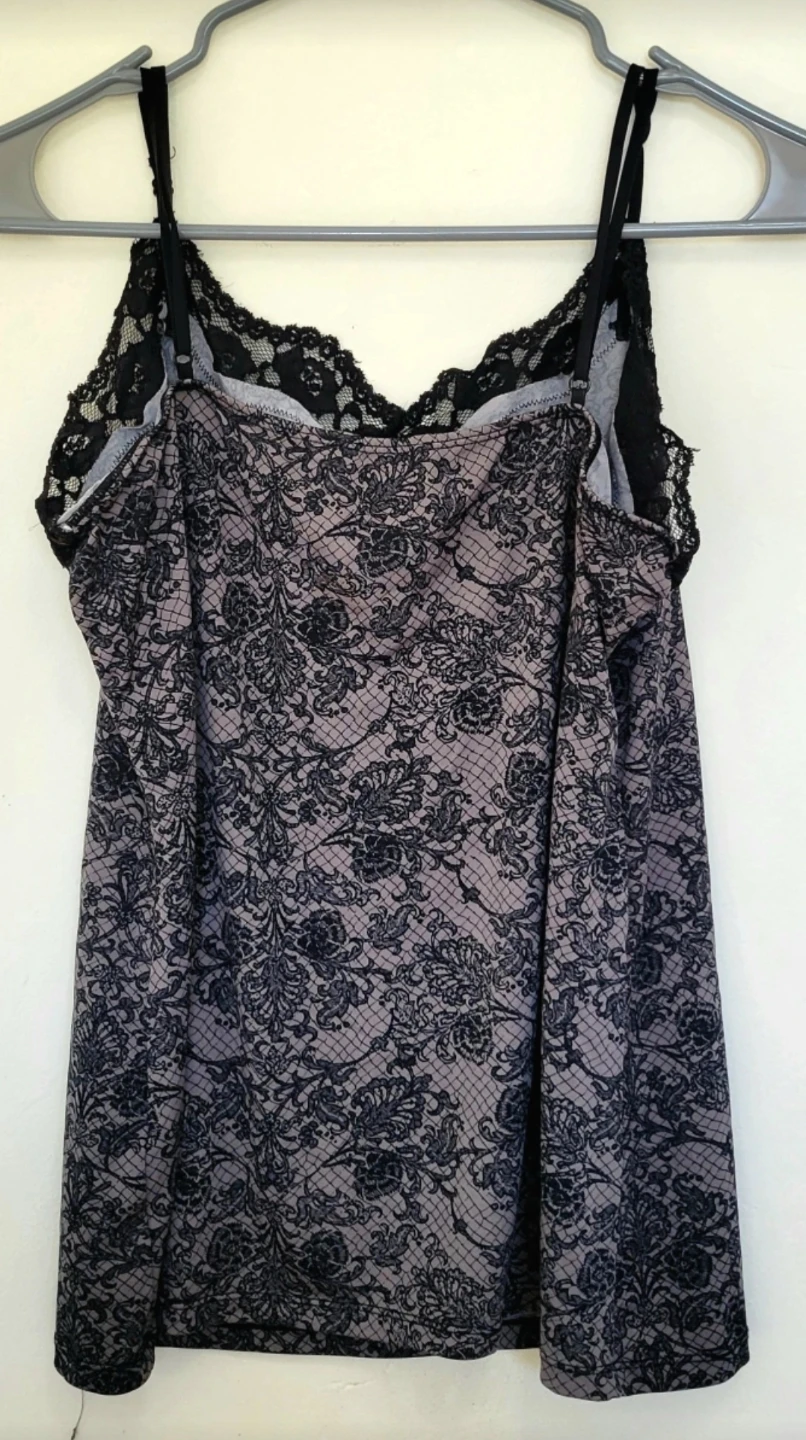 George - Lace Trim Tank Top - Size L - photo 2