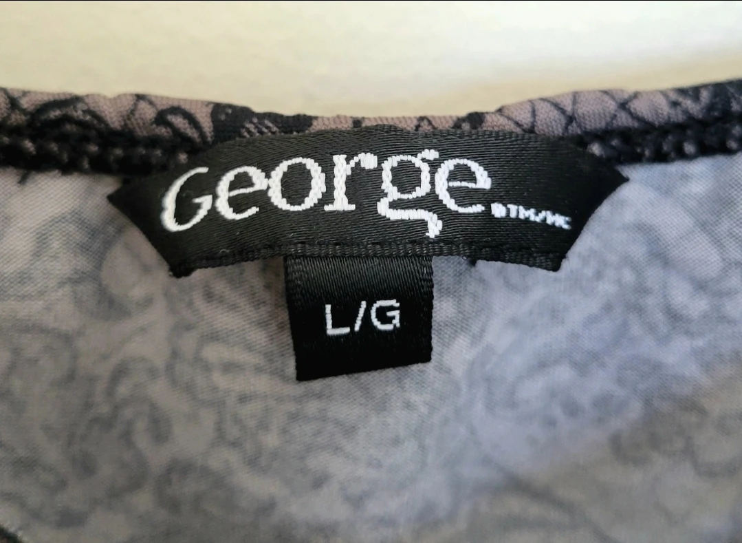 George - Lace Trim Tank Top - Size L - photo 3