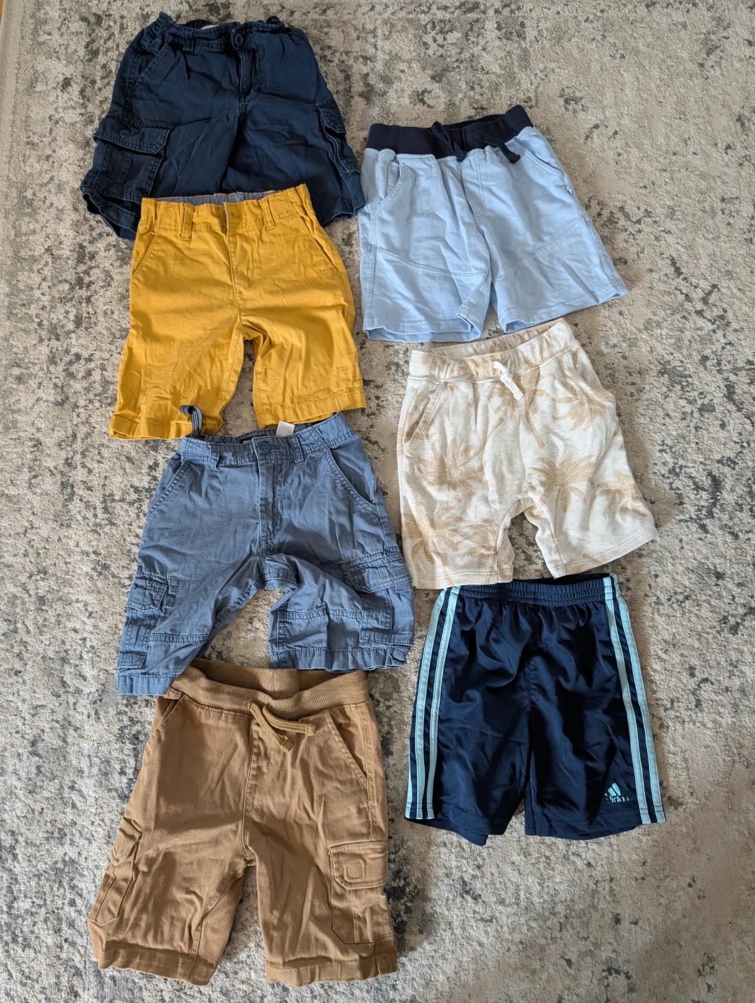 Bundle of 7 Kids Shorts- Size 5