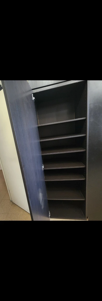 IKEA BESTÅ Dark Black-Brown Storage Cabinet Unit - photo 2
