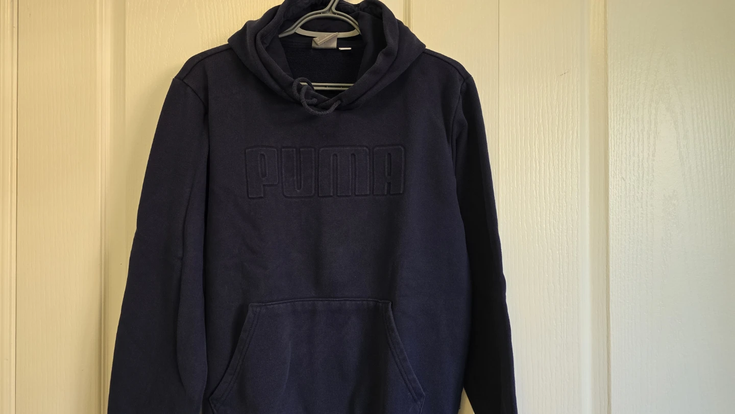Puma Navy Blue Hoodie size Small