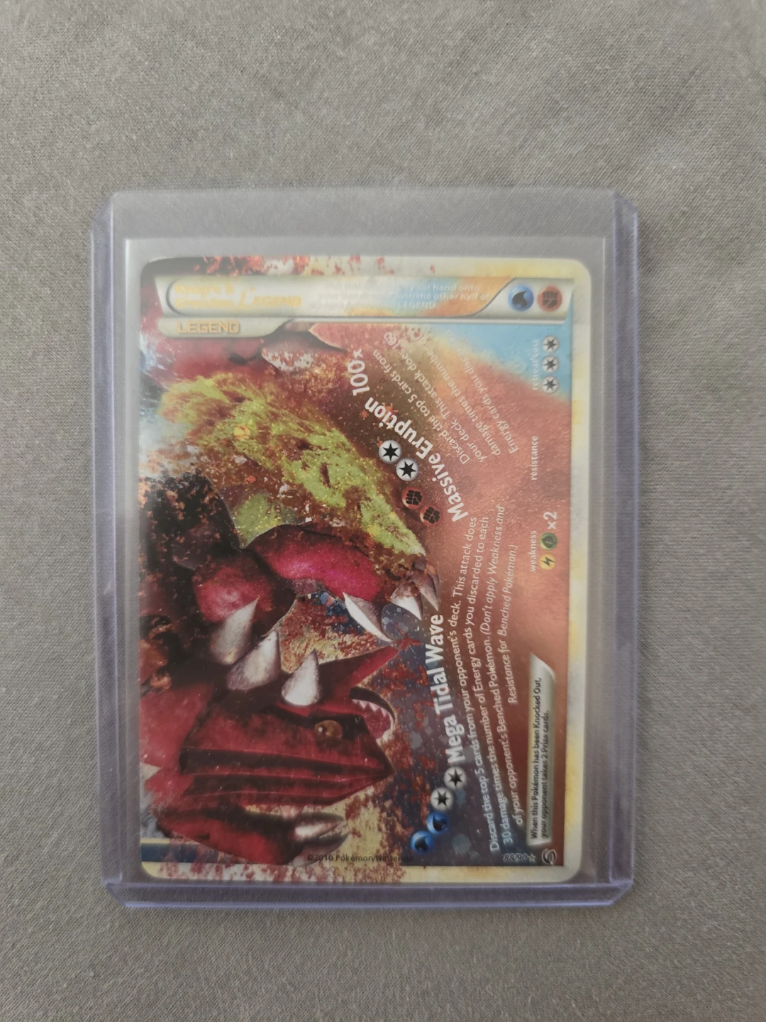 Pokémon Mega Tidal Wave Trading Card