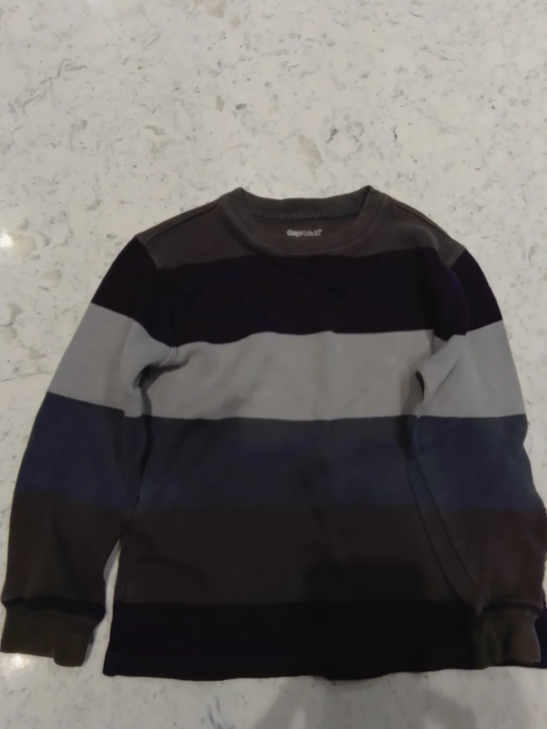 GapKids Striped Long-Sleeve Shirt