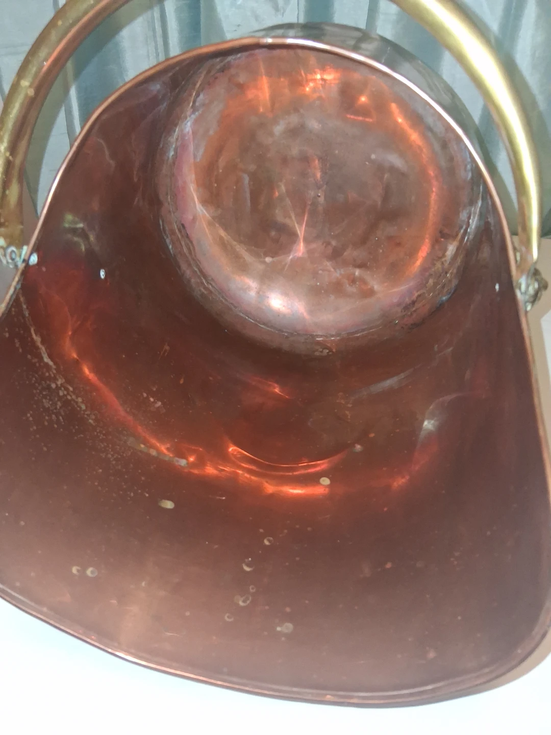 Vintage Copper Coal Scuttle - photo 5