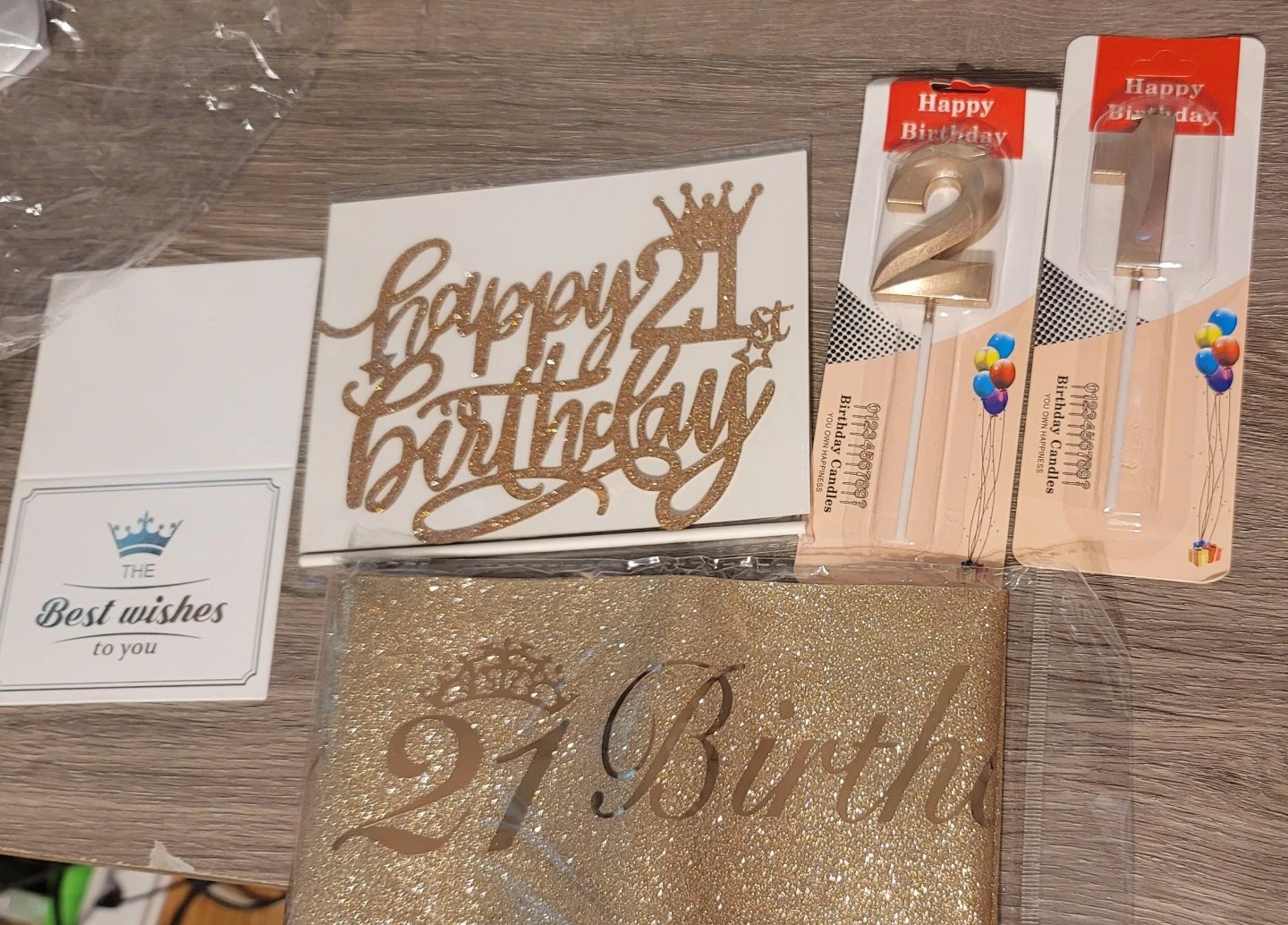 New 21st Birthday Decorations - photo 4