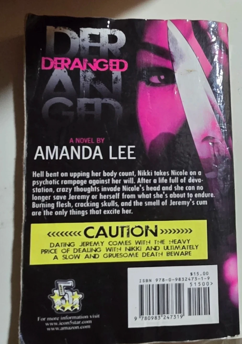 Deranged by Amanda Lee Novel - photo 2