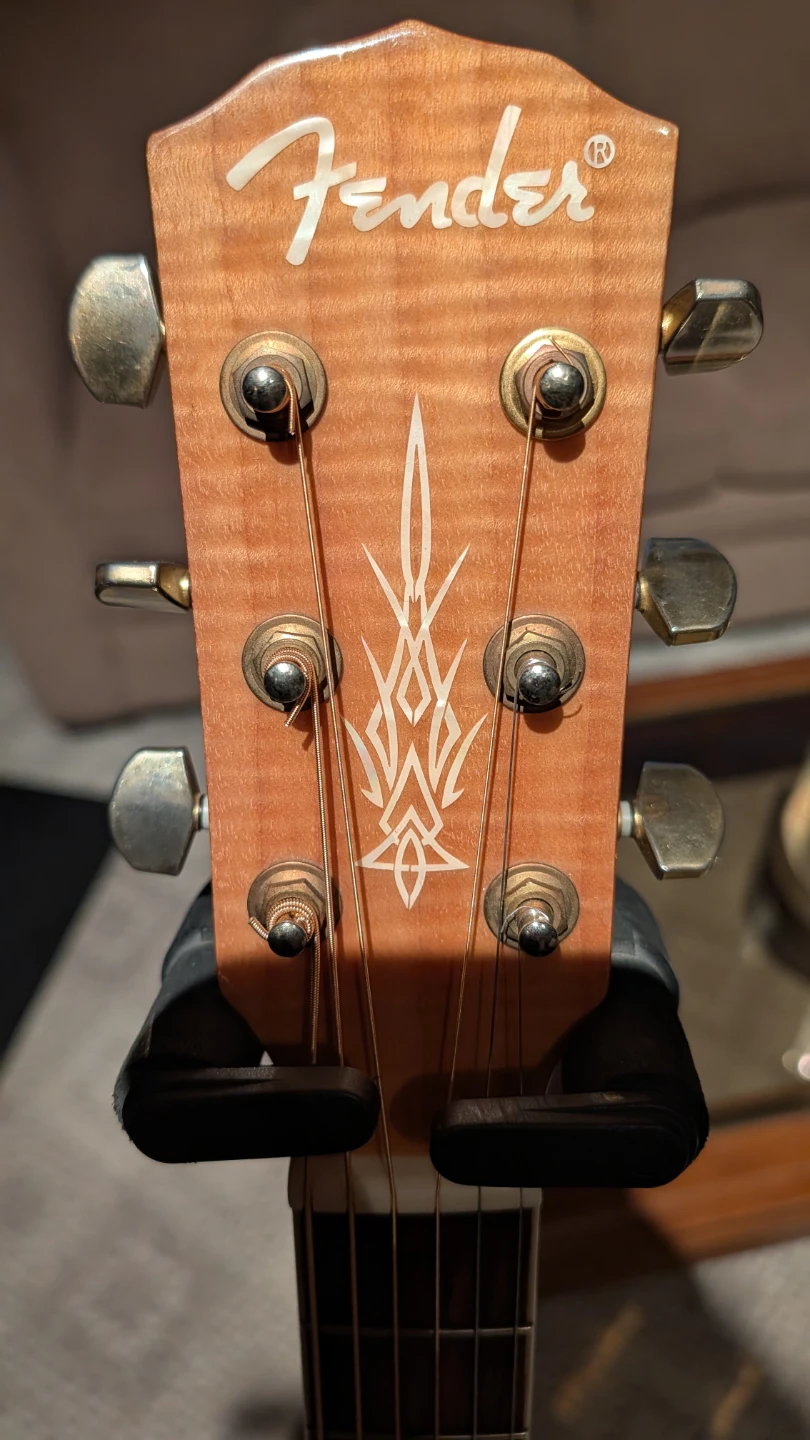 Fender T-Bucket 400CE Flame Acoustic-Electric Guitar - photo 3