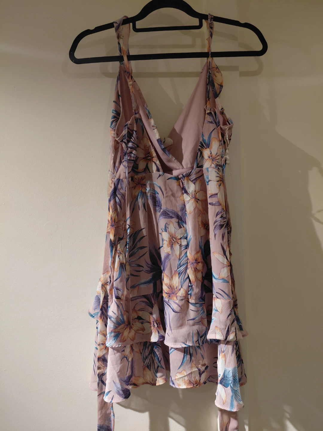 Floral Ruffle Mini Dress - photo 3