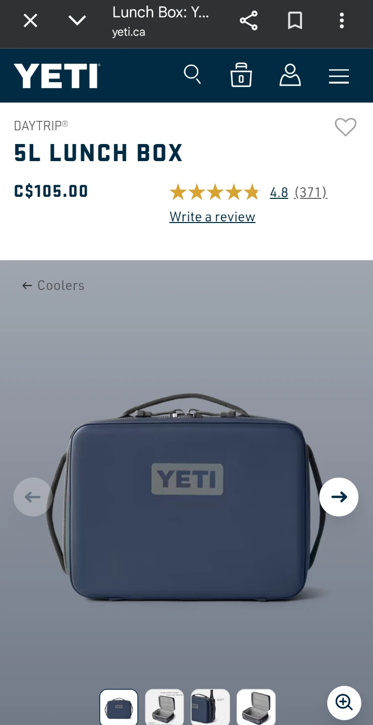 Yeti Daytrip 5L Insulated Lunch Box - photo 5