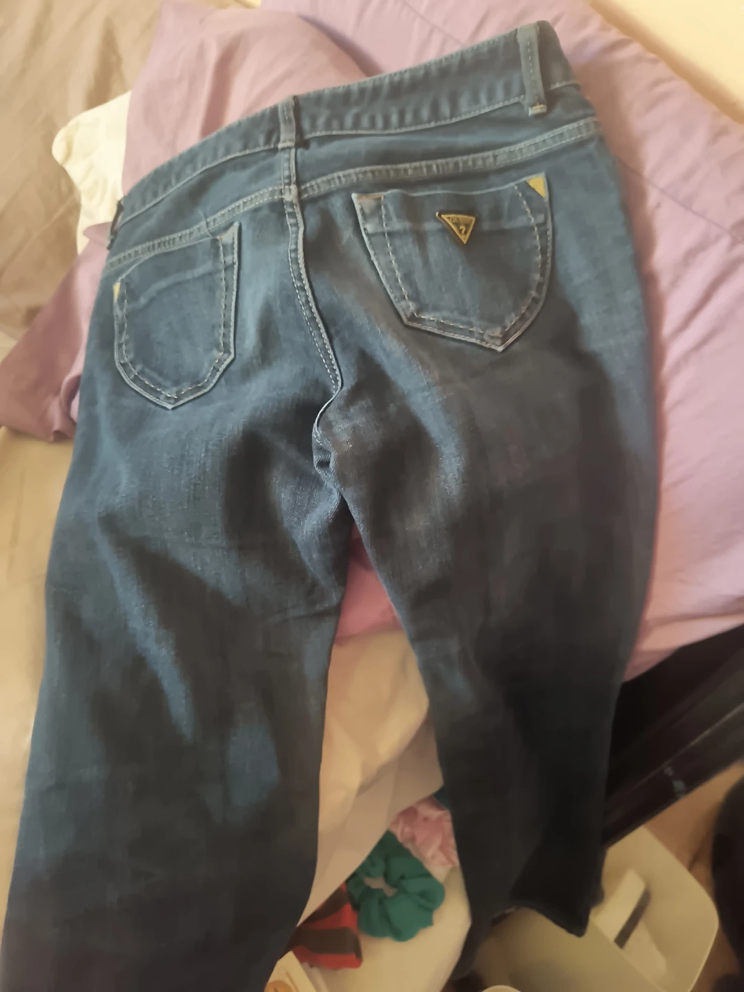 Guess Women's Blue Denim Jeans - photo 4