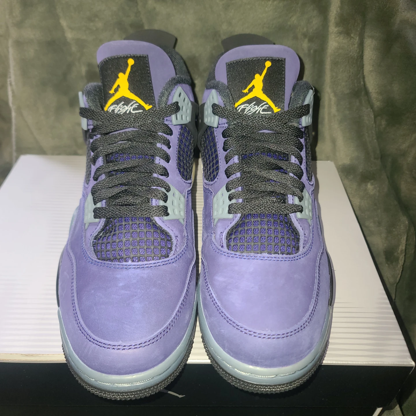 Air Jordan 4 "Alternate Grape" Sneakers - photo 3