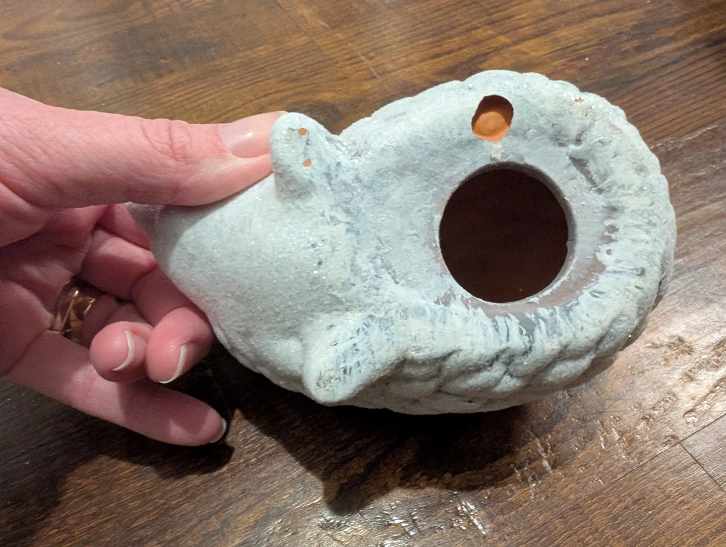 Sparkly Hedgehog Figurine