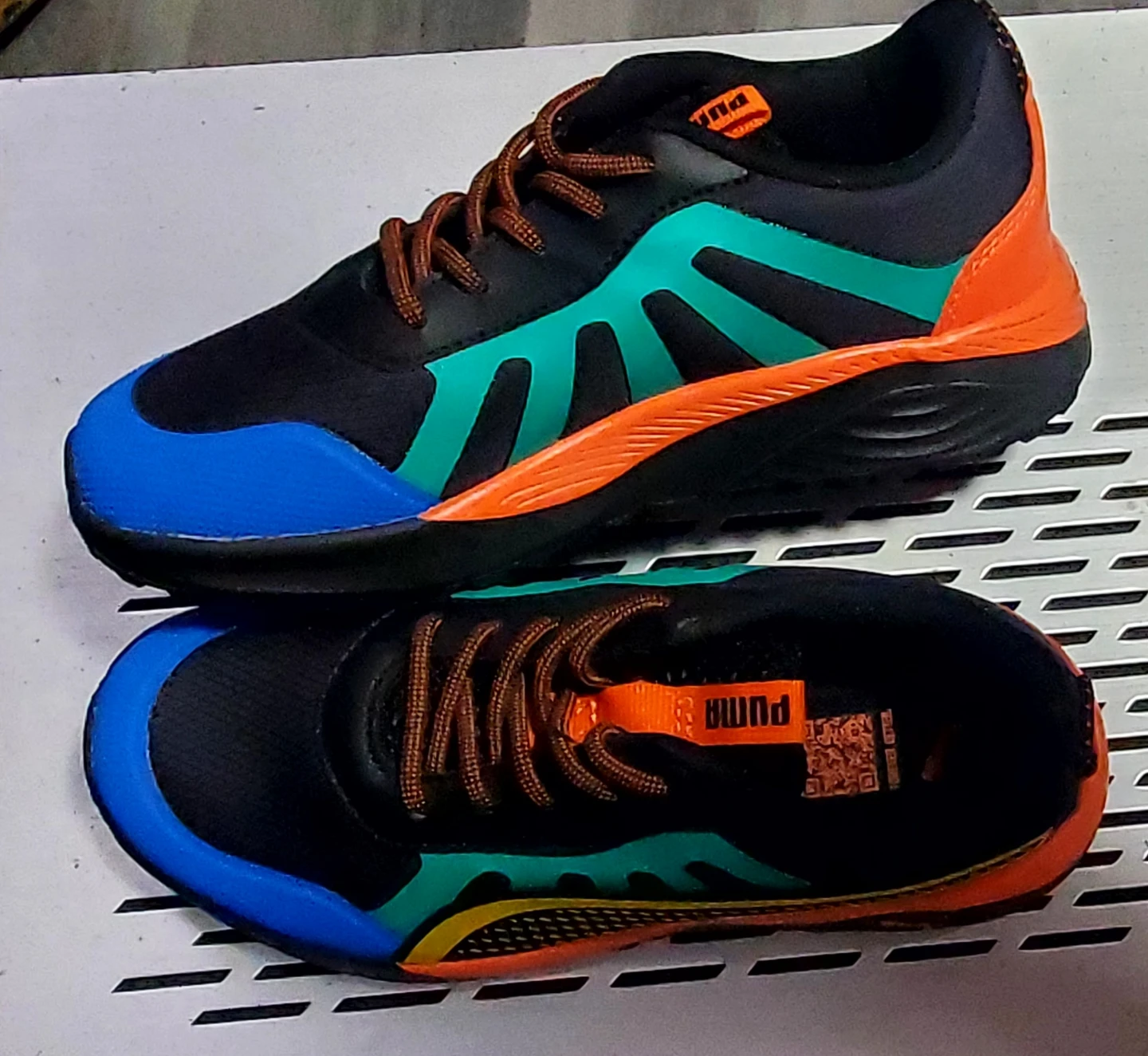 Puma Running Shoes - Black, Blue, Orange, Green